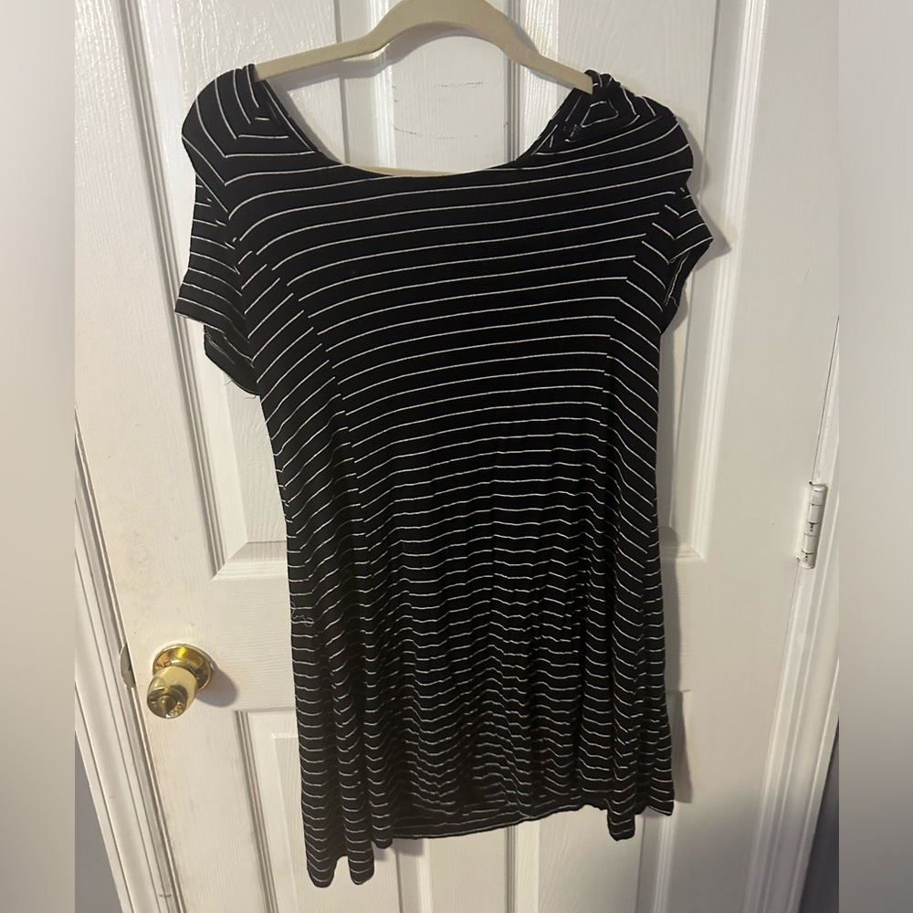 Striped t shirt dress - size L